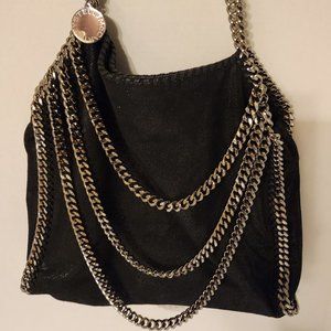 Stella McCartney Falabella Multi-Chain Shaggy Deer Tote Bag
